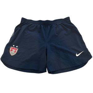 Nike United States National Team Shorts USA Soccer jersey Uniform VTG as medium